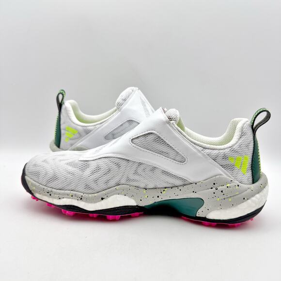 adidas Codechaos Boa 25 Spikeless Golf Shoes | Golf  Adidas Womens Codechaos BOA 25 Golf Sneakers US 8 White Pink Athletic Shoes EUC